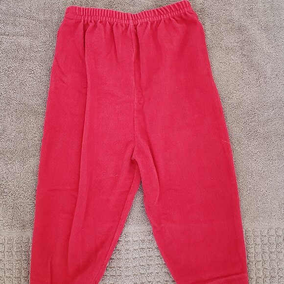Pink Corduroy Toddler Pants - Picture 2 of 3